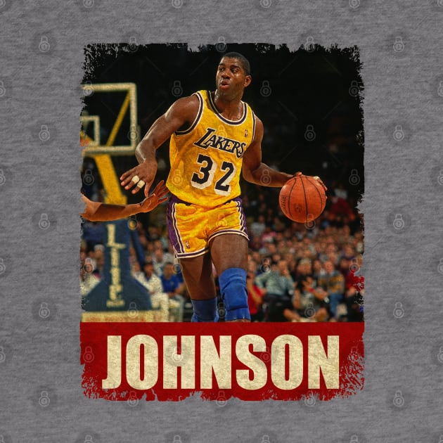 Magic Johnson - NEW RETRO STYLE by FREEDOM FIGHTER PROD